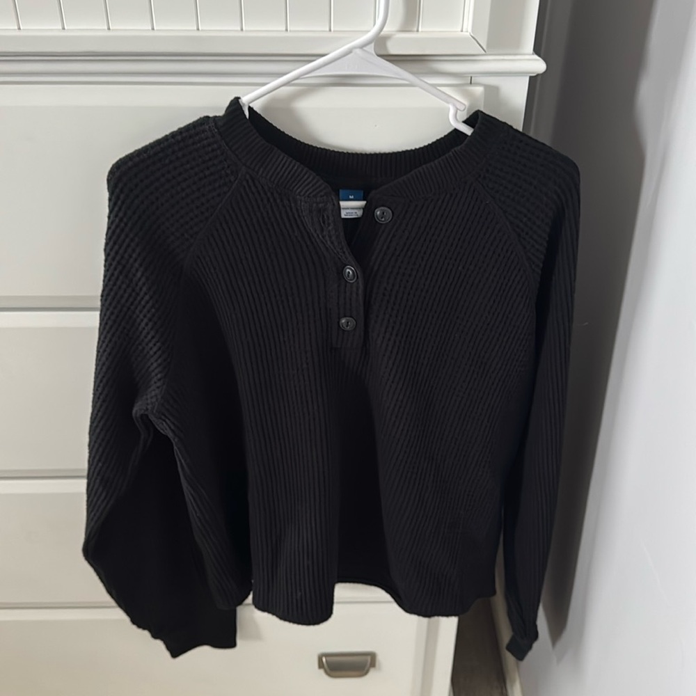 Old Navy Waffle Knit Long Sleeve